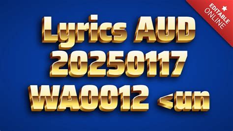 lyrics aud-20240704-wa0012 <unknown>|Genius .